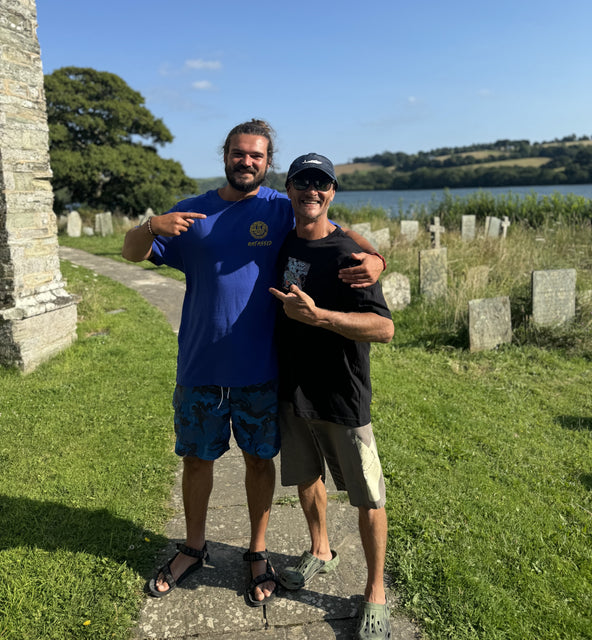RAT ASSED MEETS FROSTY, THE MAN BEHIND TURN THE TIDE CORNWALL!