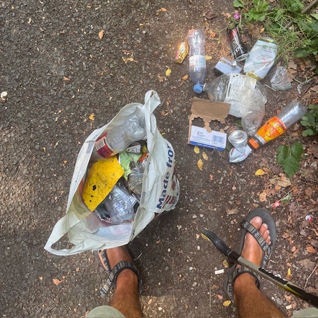 Bristol and Bath Railway Path - Longboard Litter Pick